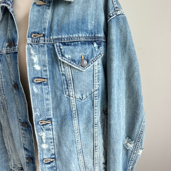 Able Light Blue Jean Jacket - Picture 9 of 9